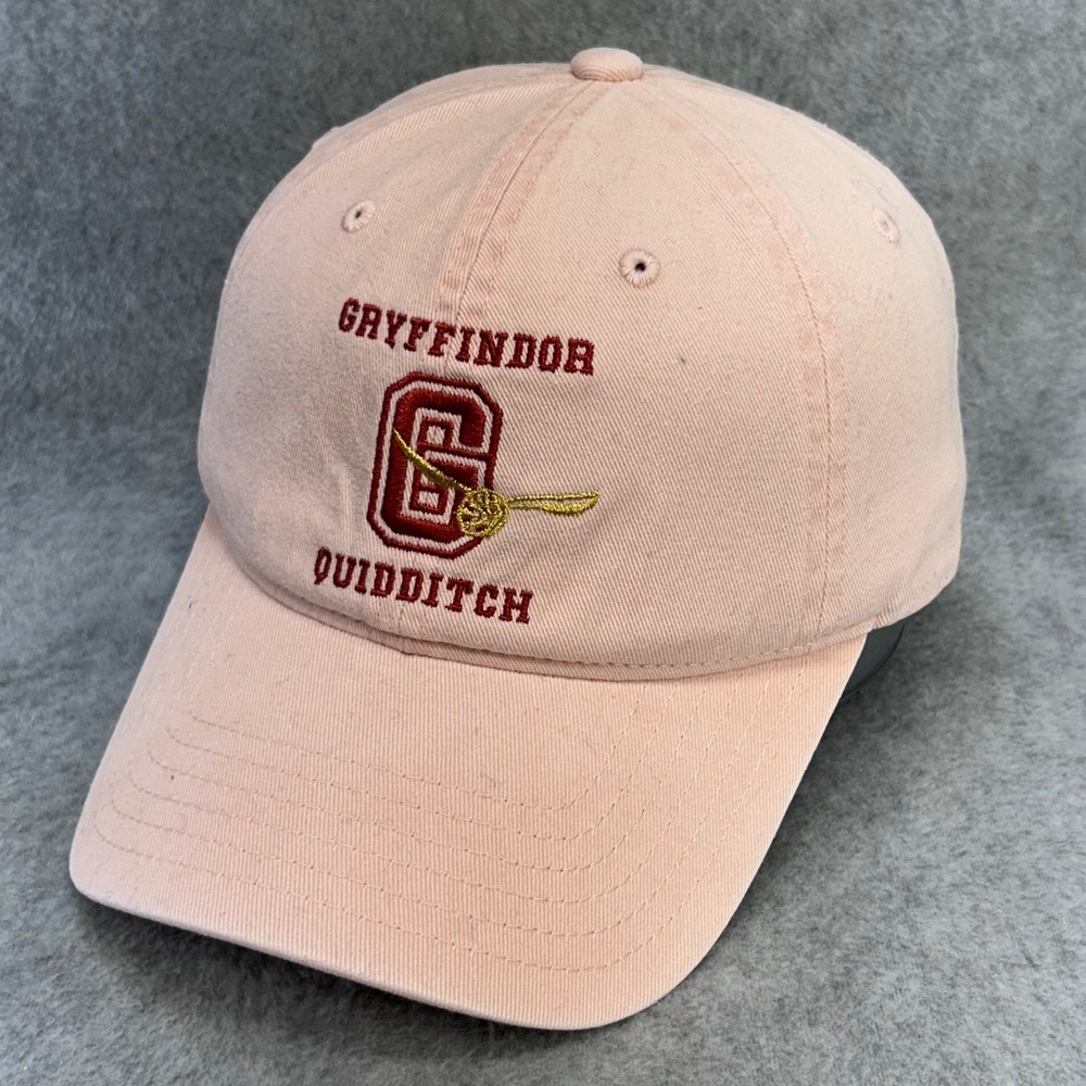 Gryffindor Quidditch Unisex Pink Harry Potter Hat Golden Snitch Dad Cap OSFM